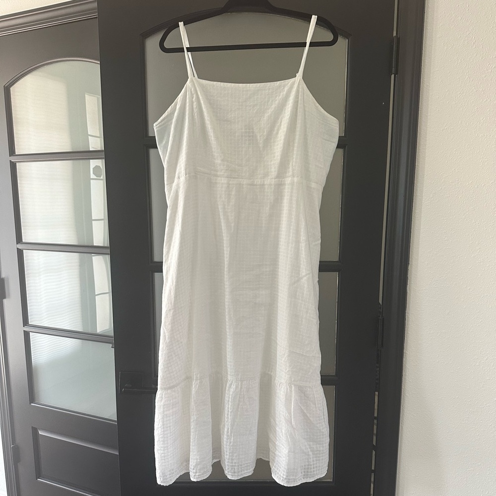 Gap white maxi dress